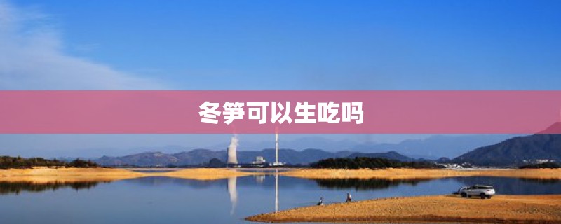 冬笋可以生吃吗