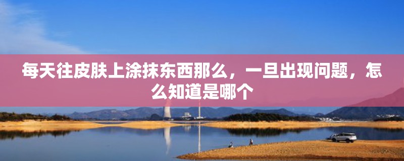 每天往皮肤上涂抹东西那么，一旦出现问题，怎么知道是哪个