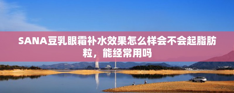 SANA豆乳眼霜补水效果怎么样会不会起脂肪粒,能经常用吗 SANA豆乳眼霜补水效果怎么样会不会起脂肪粒,能经常用吗